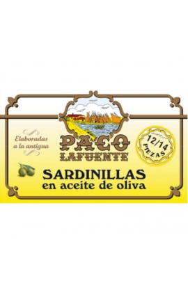 Sardinilla en aceite Paco Lafuente 12/14ud