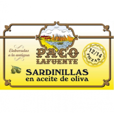 Sardinilla en aceite Paco Lafuente 12/14ud