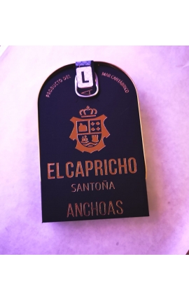 Anchoas El Capricho 115g -14-16 filetes