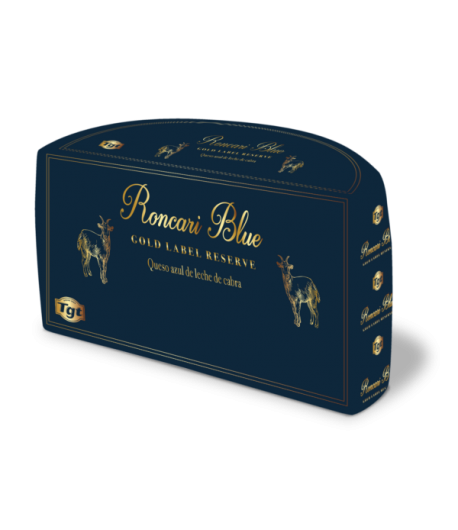 Queso Roncari Blue Madurado Cabra. 1,3 Kg
