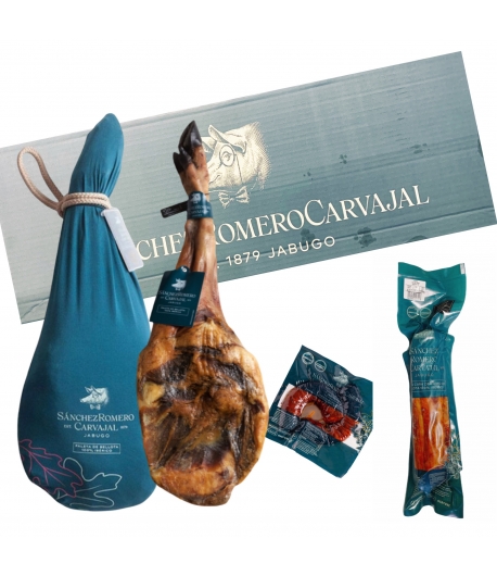 Lote Paleta Sánchez Romero Carvajal + lomo Sánchez Romero Carvajal + Jabuguitos