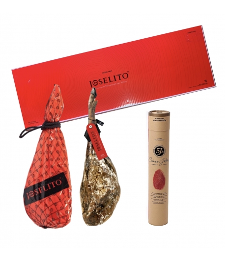 Lote Jamón Joselito 6,5-7 kg + lomo 5 JOTAS
