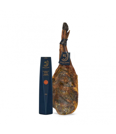 Lote Paleta 5 Jotas (4-4,5 kg) Loncheada + lomo 5 Jotas + Regalo Vela Salchichón SRC