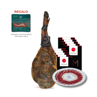 PACK 15 Sobres Paleta 5 JOTAS Cortada a Cuchillo - 100 gramos